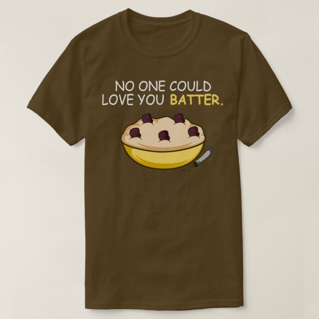 Älskar dig Batter Flirt och sött present T Shirt (Design framsida)