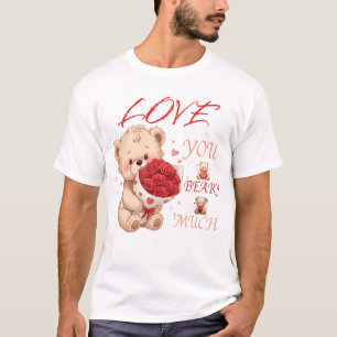"Älskar dig jättrat mycket" Valentines-tee T Shirt
