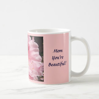 Älskar dig kaffekopp Mamma Du är vacker Rosa