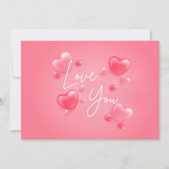 Älskar dig kära kort (Framsida)