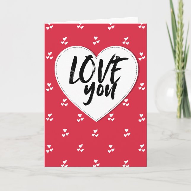 Älskar dig kort (Framsida)