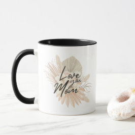 'Älskar dig mamma' Mors dag Födelsedagspresent Mugg