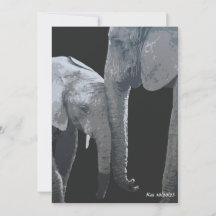 Älskar dig mer, Elefant Originalkonst