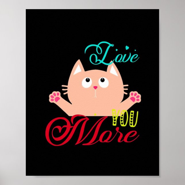 Älskar dig mer elegant stil  poster (Framsidan)