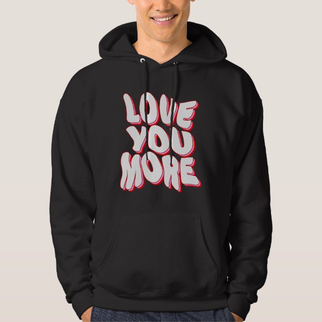 ÄLSKAR DIG MER  HOODIE (Framsida)