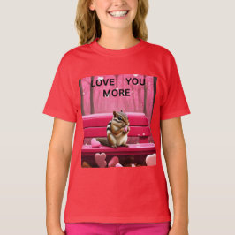 Älskar dig mer t shirt