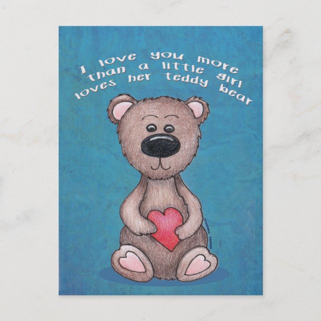 Älskar dig mer vykort (Framsida)