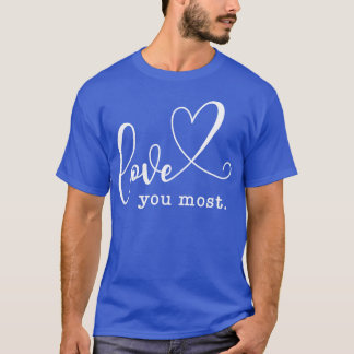 Älskar dig mest vintage t shirt