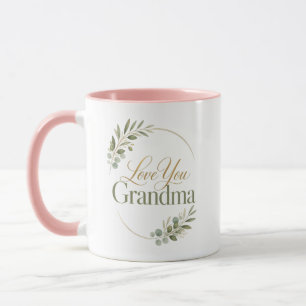 Älskar dig mormor tack mugg