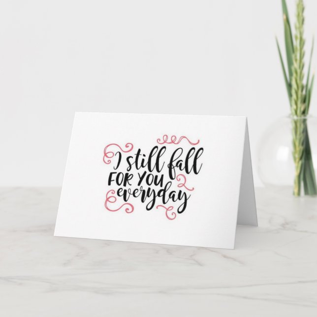 ÄLSKAR DIG NU, ÄLSKAR DIG ALLTID - KORT (Framsida)