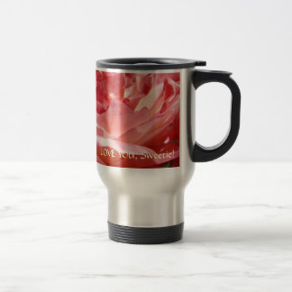 ÄLSKAR DIG Sötnos! Rosa Ros Kaffemug Resemug Resemugg
