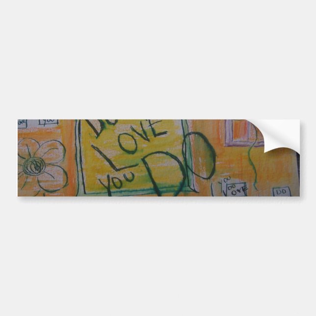 älskar du bildekal (Framsidan)