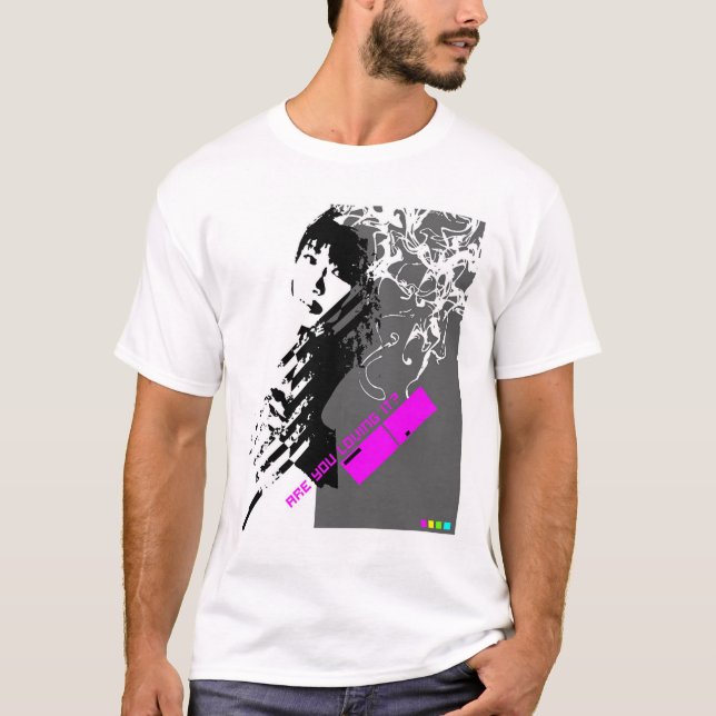 Älskar du det? tee shirt (Framsida)
