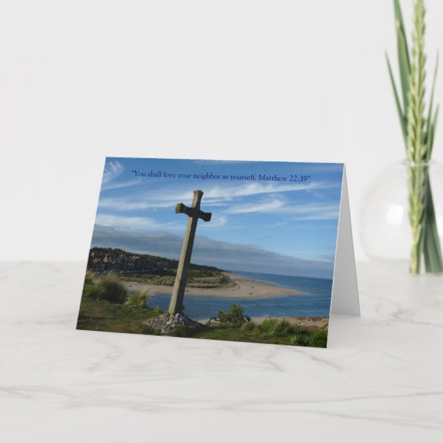 "Älskar du ditt grann som dig ", Kort (Framsida)