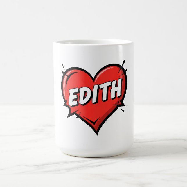 Älskar Edith Kaffemugg (Center)