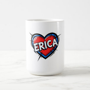 Älskar Erica Kaffemugg