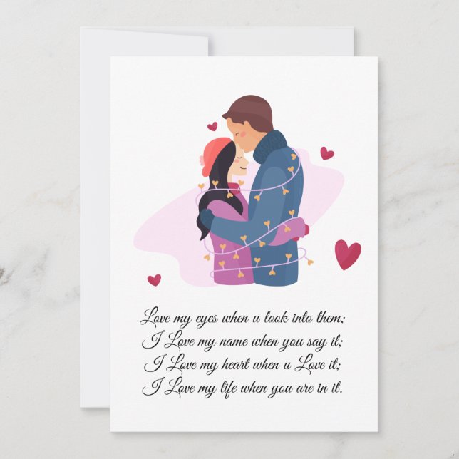 älskar gör-det-själv julkort (Framsida)