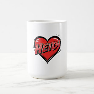 Älskar Heidi Kaffemugg