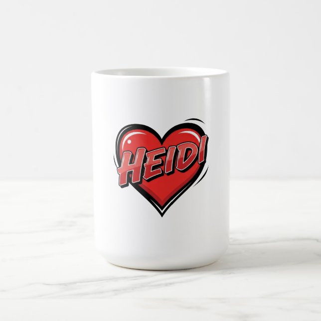 Älskar Heidi Kaffemugg (Center)