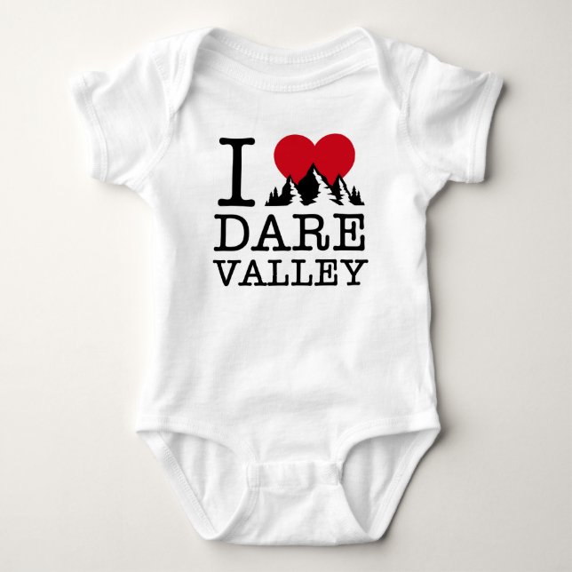 "Älskar jag bodysuiten för den utmaningdal" babyen Tröja (Framsida)