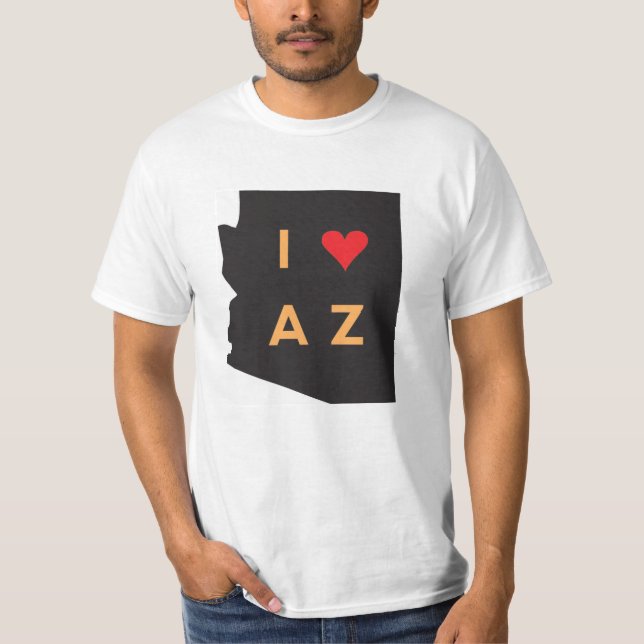 Älskar jag den Arizona T-tröja Tröja (Framsida)