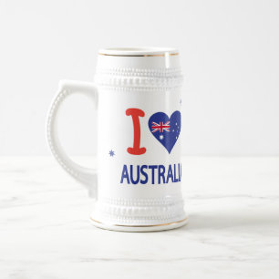 "ÄLSKAR JAG den AUSTRALIEN" Australien dagen 26th Sejdel