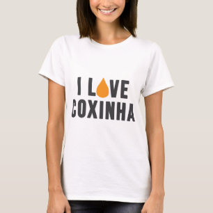 "Älskar jag den Coxinha" T-tröja Tee Shirt