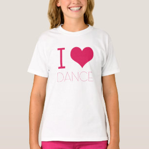 "Älskar jag den dans" dansen övar bära T Shirt