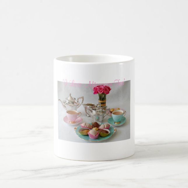 "Älskar jag den eftermiddagTea" muggen Kaffemugg (Center)