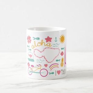 "Älskar jag den Maui" muggen "Aloha ", Kaffemugg