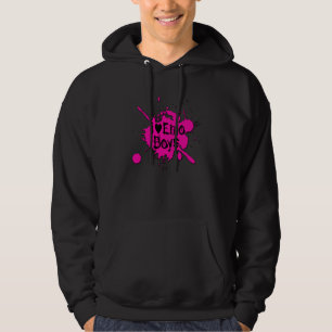 "Älskar jag Emo pojke" rosor målar splatteren Sweatshirt