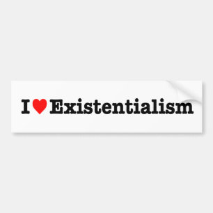 "ÄLSKAR JAG EXISTENTIALISM ", BILDEKAL