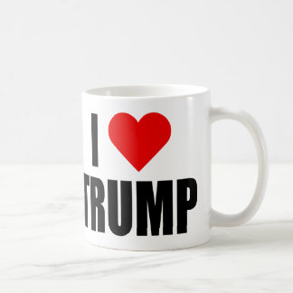"ÄLSKAR JAG (högerhänt) TRUMF", Kaffemugg