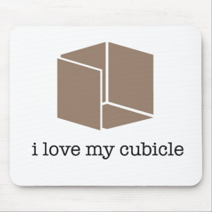 "älskar jag min cubicle" - mousepad musmatta