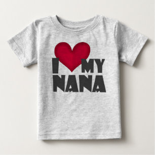 "Älskar jag min Nana" den begynna rankan T Shirt