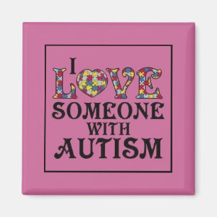 "Älskar jag någon med Autism ", Magnet