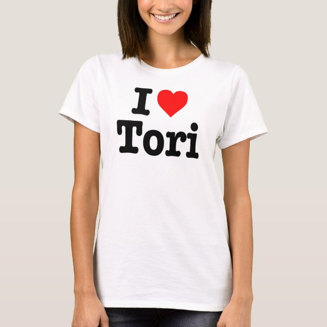 "ÄLSKAR JAG TORI ", TEE (Framsida)