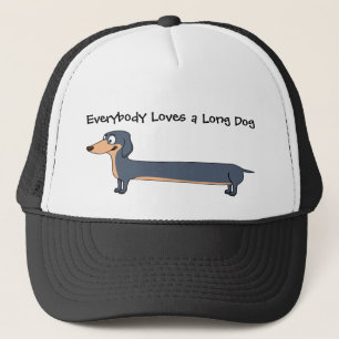Älskar Long Dog - Dachshund Trucker Hatt Truckerkeps