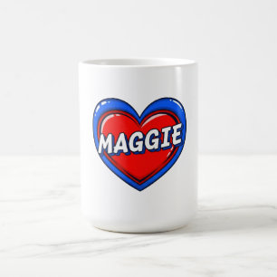 Älskar Maggie Kaffemugg