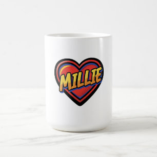 Älskar Millie Kaffemugg