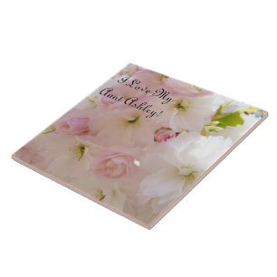 Älskar min faster presenter Blommor Kakel Kakel ko