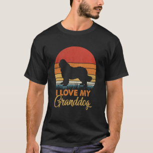 Älskar Min Granddog Newfoundlandsvärföräldrar T Shirt