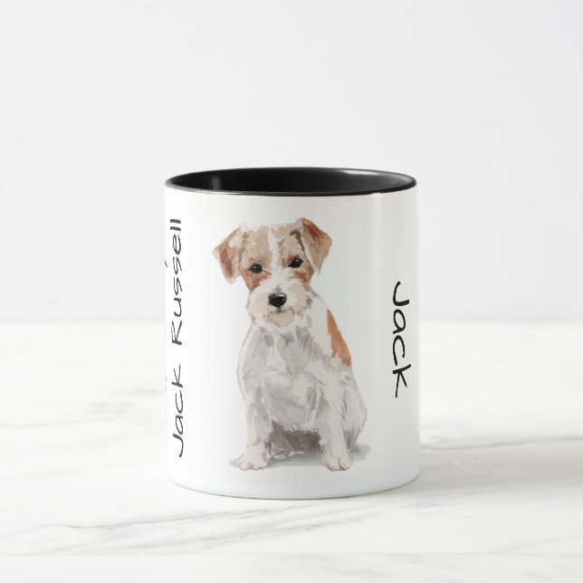 Älskar min Jack Russell Mugg (Center)