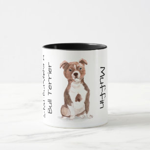 Älskar Min Staffordshire Bull Terrier Mugg