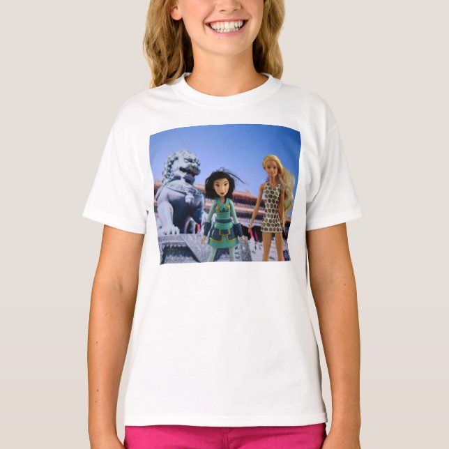 Älskar mina dockor. t shirt (Framsida)