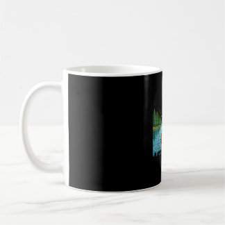 Älskar när fru låter mig fiska rolig tvättbjörn kaffemugg
