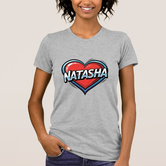 Älskar Natasha T Shirt (Framsida)