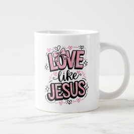 Älskar som Jesus Jumbo Mugg