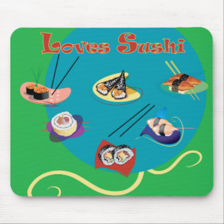 Älskar sushi musmatta