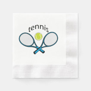 Älskar tennis pappersservett